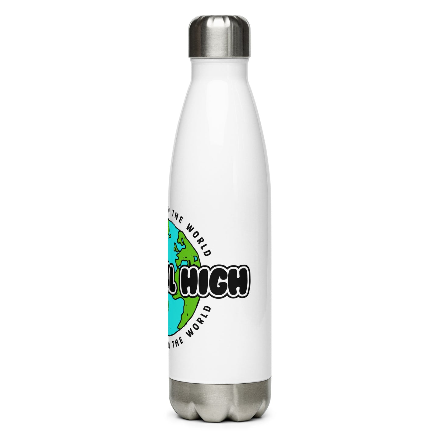 Z - NATURAL HIGH Reggae Around World  - Stainless steel hot or cold drink flask