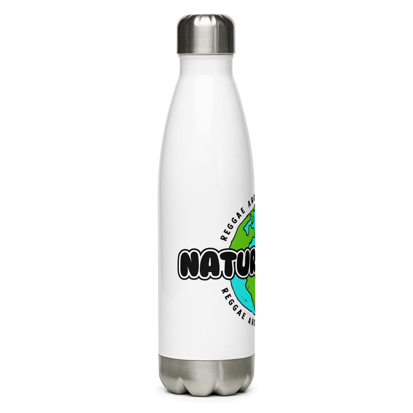 Z - NATURAL HIGH Reggae Around World  - Stainless steel hot or cold drink flask