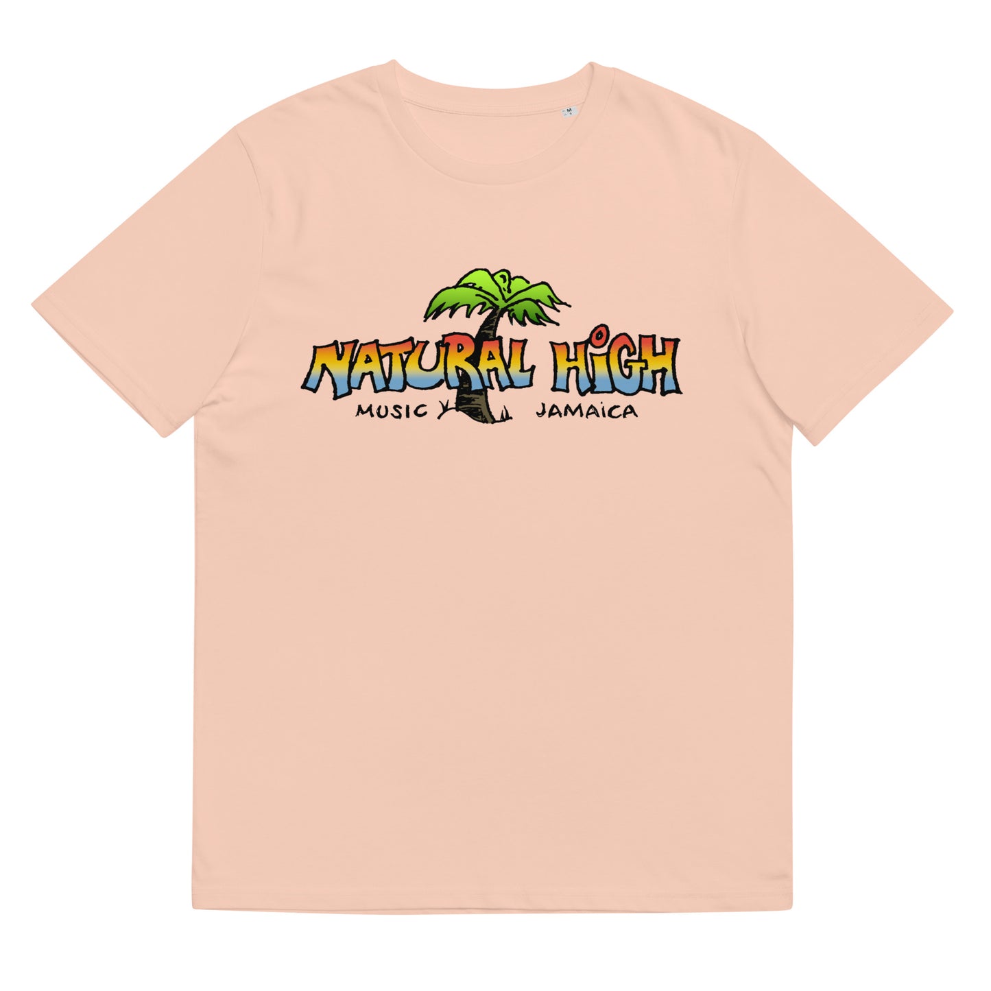 NATURAL HIGH Music Jamaica - Unisex organic cotton t-shirt