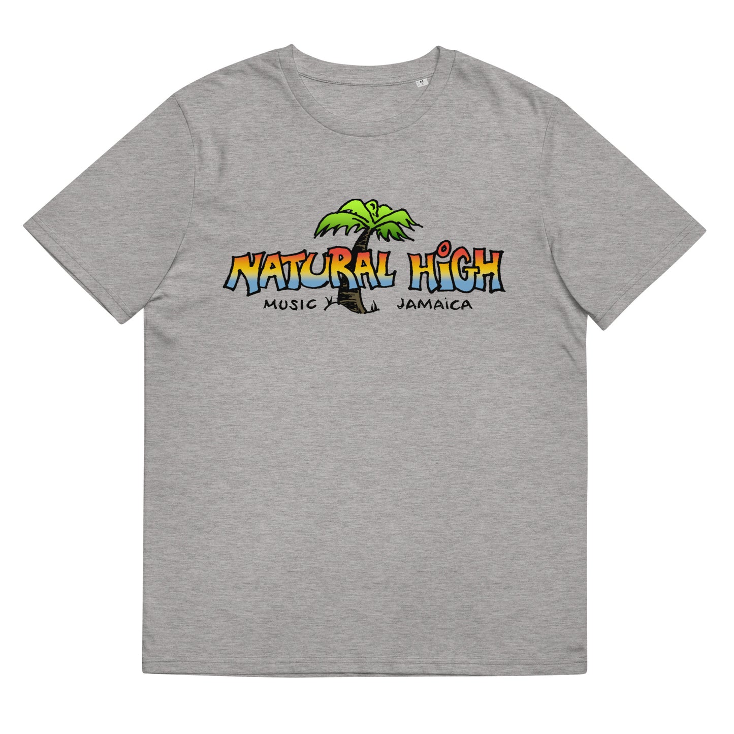 NATURAL HIGH Music Jamaica - Unisex organic cotton t-shirt