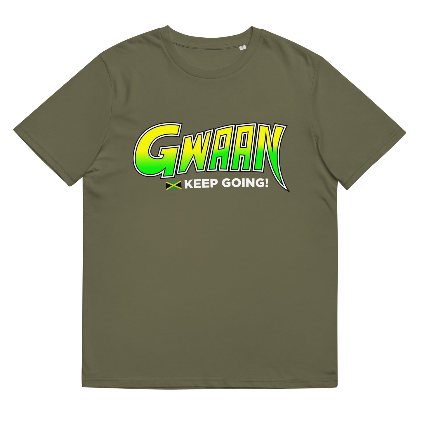 GWAAN 2 (Keep Going)  - Unisex organic cotton t-shirt